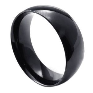 KONOV Unisex Stainless Steel Comfort Fit Band